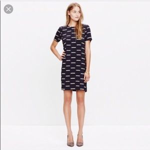 Madewell Ikat Dress with Zipper Detail